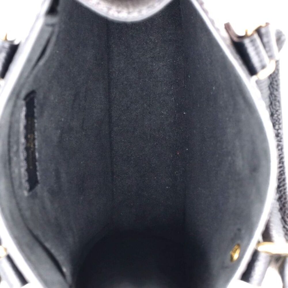 Louis Vuitton Petit Sac Plat Bag Bicolor Monogram Empreinte Giant Black - Picture 5 of 7